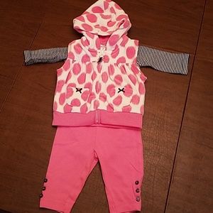 3 piece outfit set - 3 month